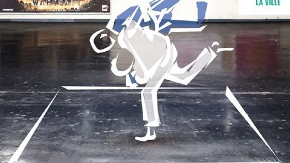 Du judo dans le métro