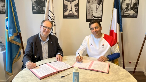 L'Eau Neuve, nouveau partenaire responsable de France Judo
