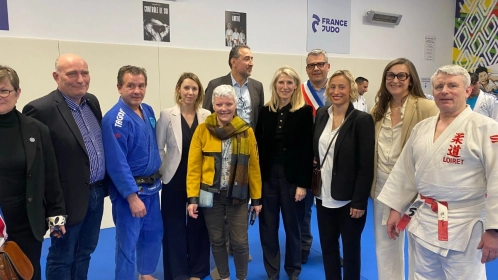 La Ministre des Sports en visite au Dojo Solidaire d’Olivet : le judo au service de l’inclusion