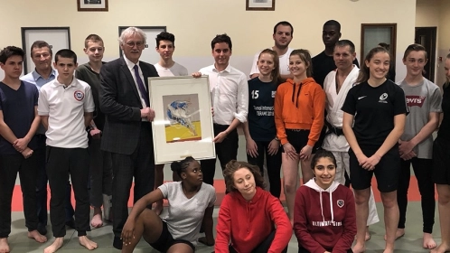 LA FFJUDO ACCUEILLE LES AMBASSADEURS DU SNU !