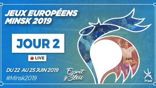 JEUX EUROPÉENS MINSK 2019 - JOUR 2
